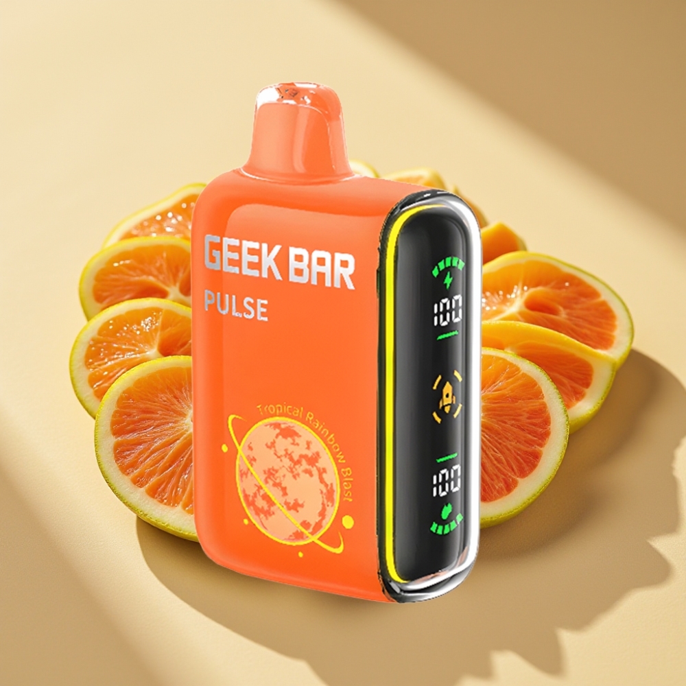 Geek Bar Pulse 15000 Puffs 16ML 5% Nicotine USB-C Disposable Vape Planet Edition
