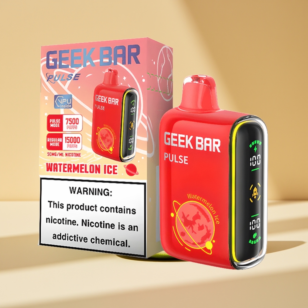 Geek Bar Pulse 15000 Puffs 16ML 5% Nicotine USB-C Disposable Vape Planet Edition