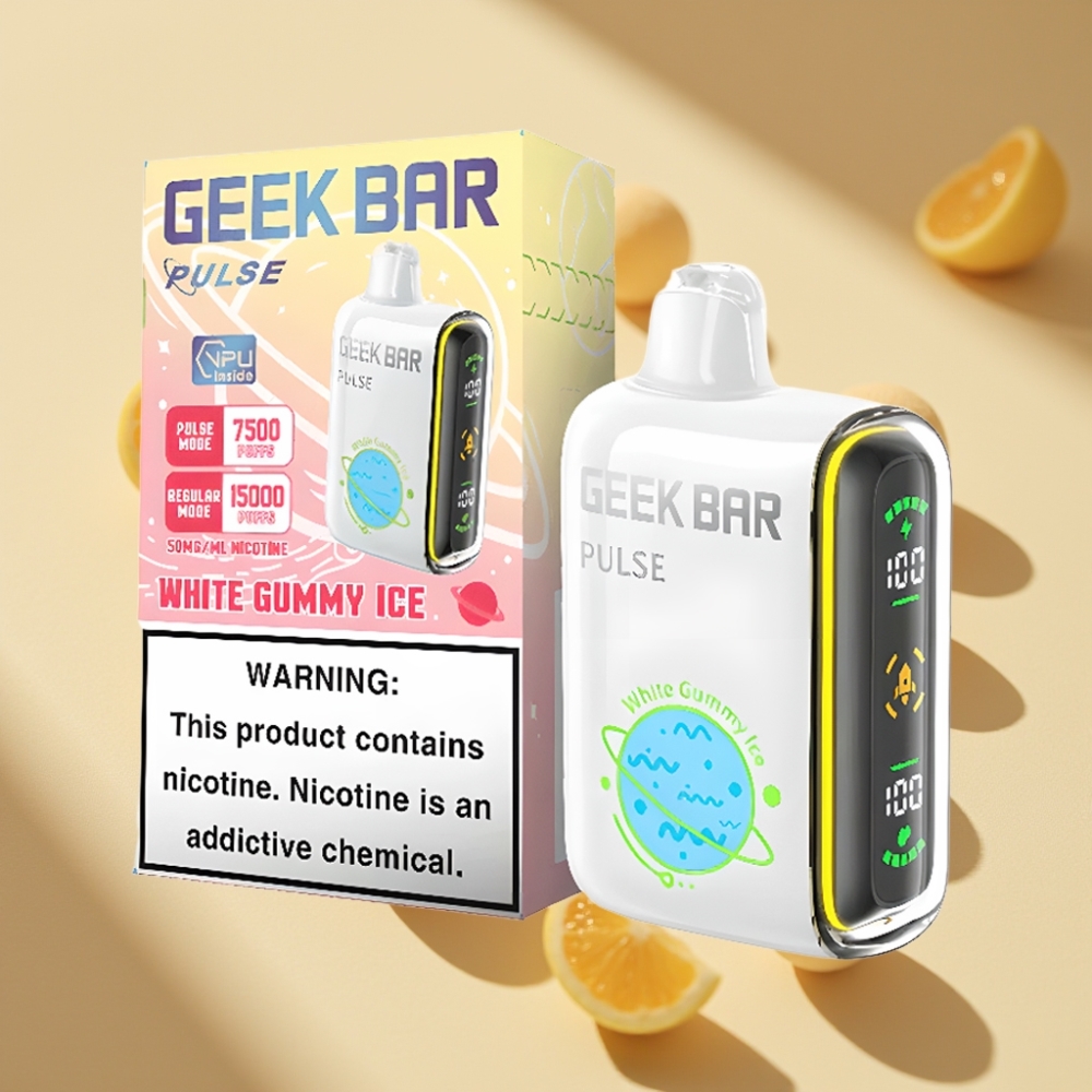 Geek Bar Pulse 15000 Puffs 16ML 5% Nicotine USB-C Disposable Vape Planet Edition