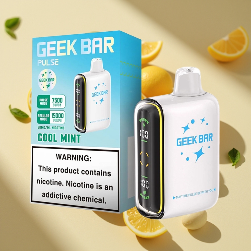 Geek Bar Pulse 15000 Puffs 16ML 5% Nicotine USB-C Disposable Vape Planet Edition