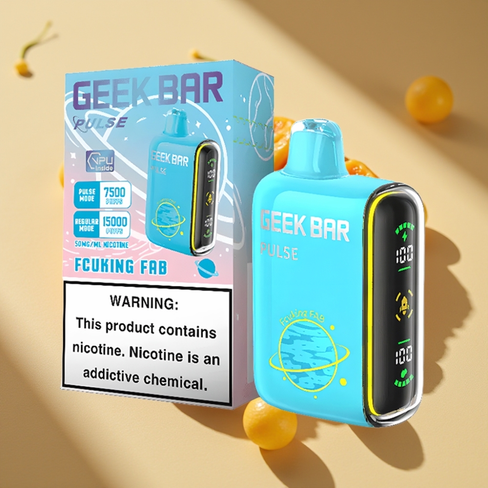 Geek Bar Pulse 15000 Puffs 16ML 5% Nicotine USB-C Disposable Vape Planet Edition