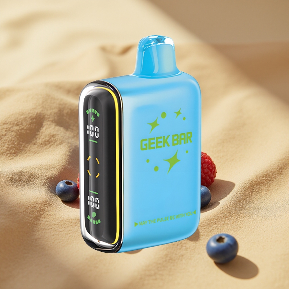 Geek Bar Pulse 15000 Puffs Disposable Vape 16ML 5% Nicotine USB-C 650mAh Adjustable Airflow
