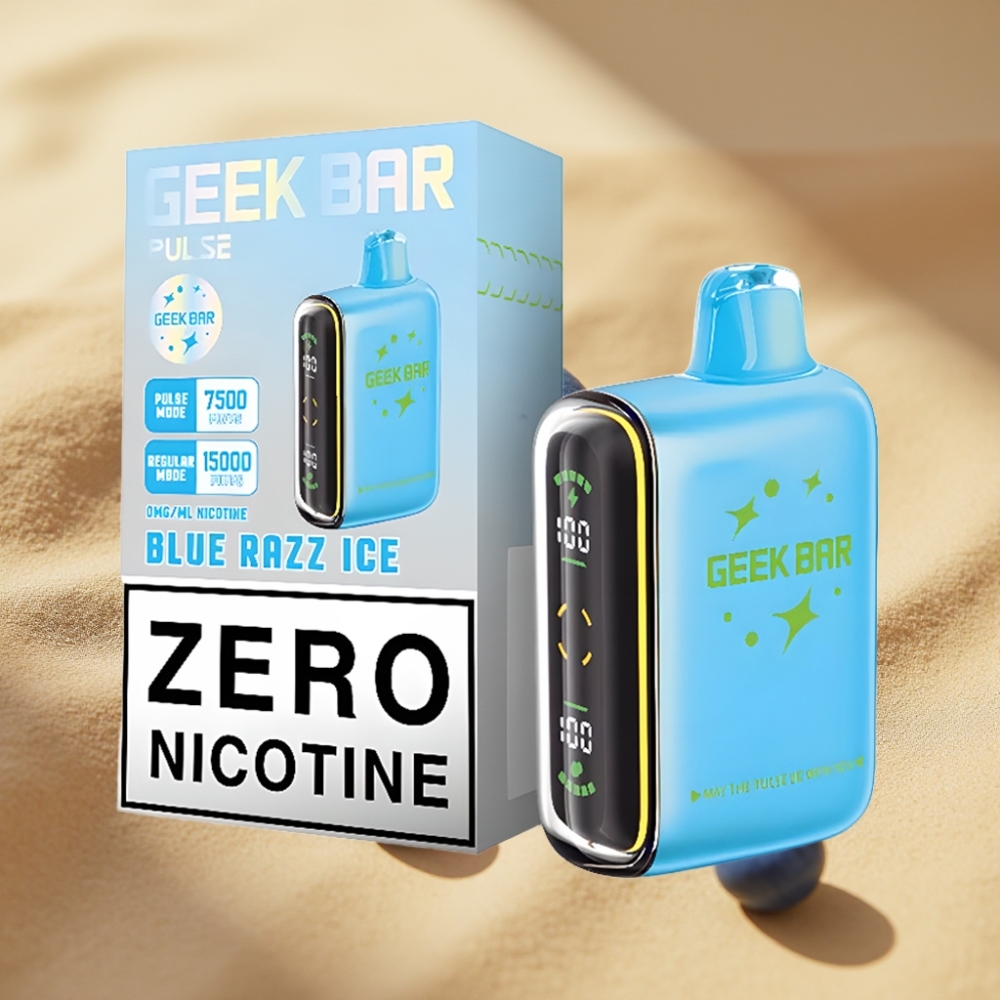 Geek Bar Pulse 15000 Puffs Disposable Vape 16ML 5% Nicotine USB-C 650mAh Adjustable Airflow