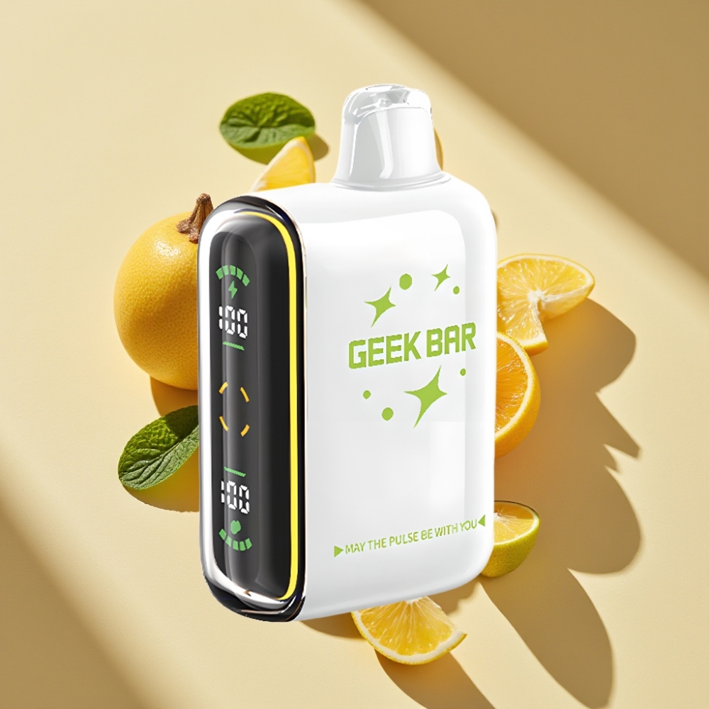 Geek Bar Pulse 15000 Puffs Disposable Vape 16ML 5% Nicotine USB-C 650mAh Adjustable Airflow