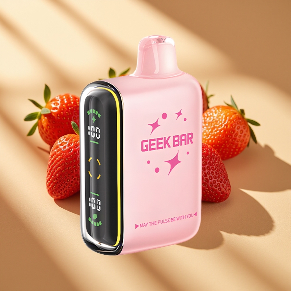 Geek Bar Pulse 15000 Puffs Disposable Vape 16ML 5% Nicotine USB-C 650mAh Adjustable Airflow