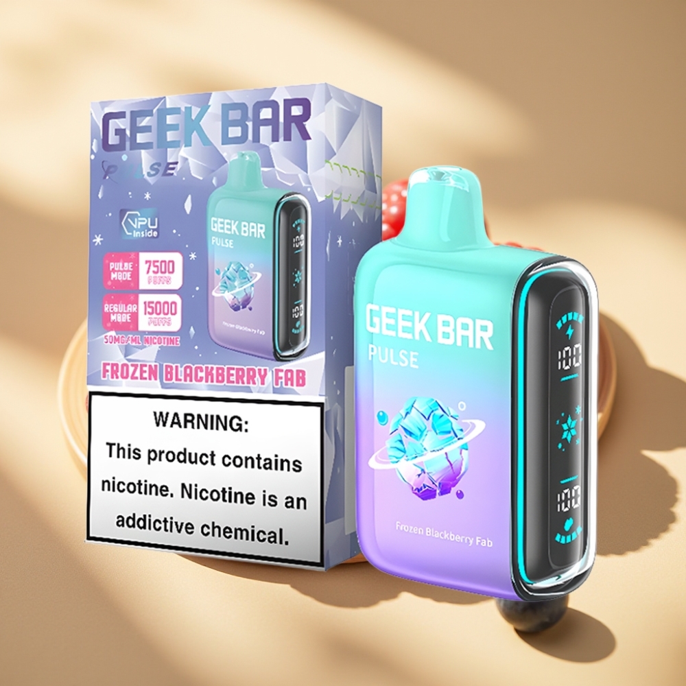 Geek Bar Pulse 15000 Puffs Disposable Vape Frozen Edition 16ML 5% 650mAh USB-C