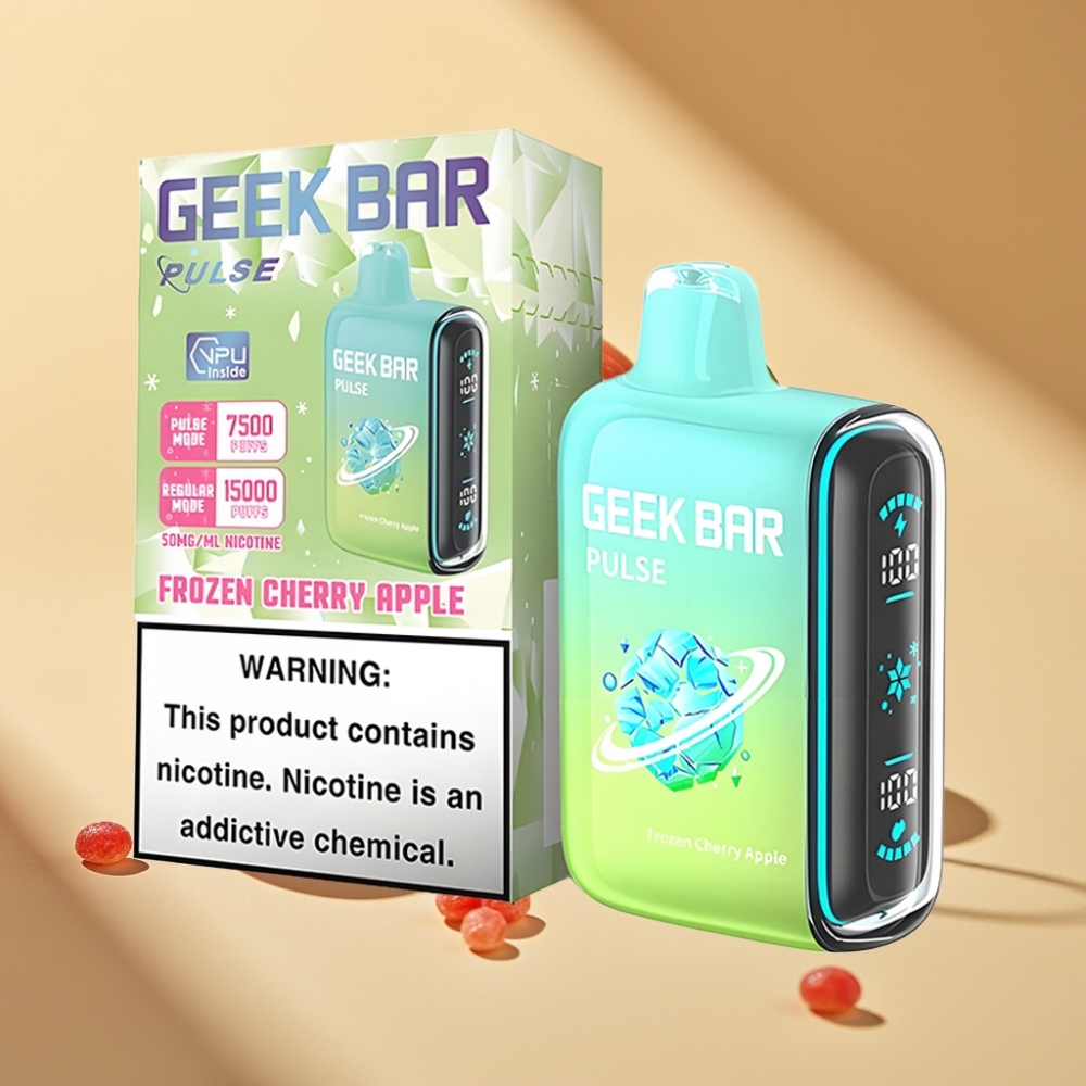 Geek Bar Pulse 15000 Puffs Disposable Vape Frozen Edition 16ML 5% 650mAh USB-C