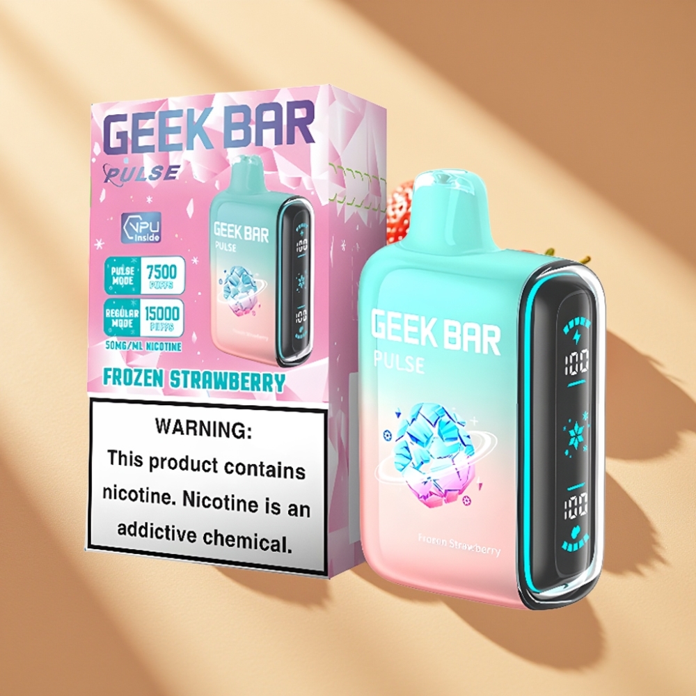 Geek Bar Pulse 15000 Puffs Disposable Vape Frozen Edition 16ML 5% 650mAh USB-C
