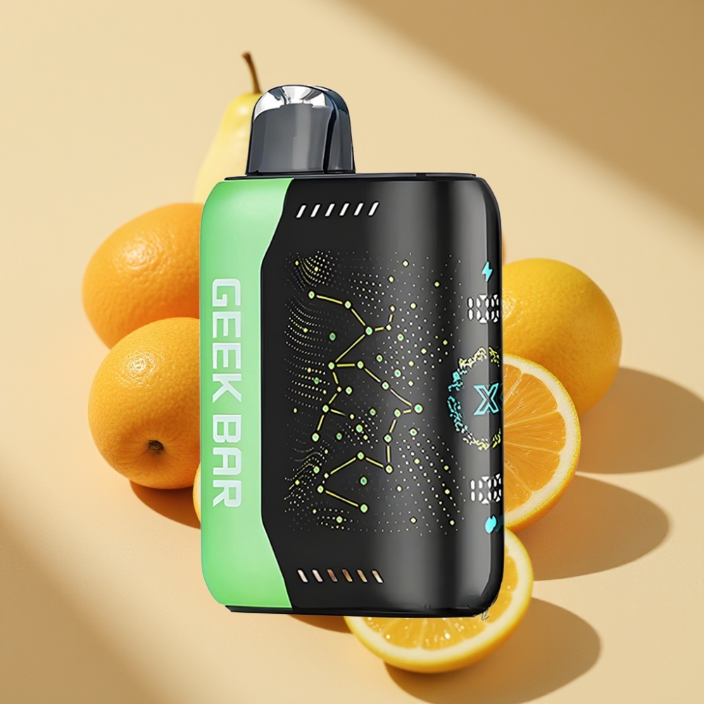 Geek Bar Pulse X 25000 Puffs 0% Nicotine 18mL Dual Mesh Coil USB Type-C Disposable Vape