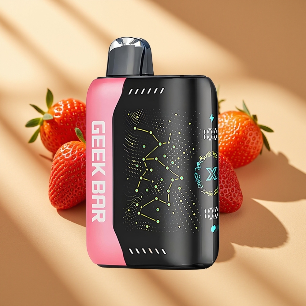 Geek Bar Pulse X 25000 Puffs 0% Nicotine 18mL Dual Mesh Coil USB Type-C Disposable Vape