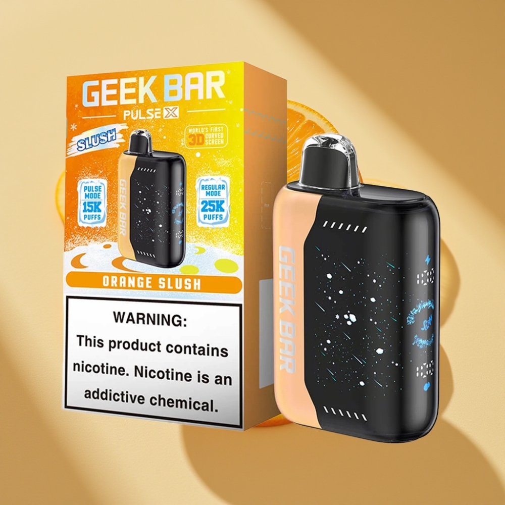Geek Bar Pulse X 25000 Puffs Slush Edition Disposable Vape 18mL 0-5% Nicotine Dual Mesh Coil