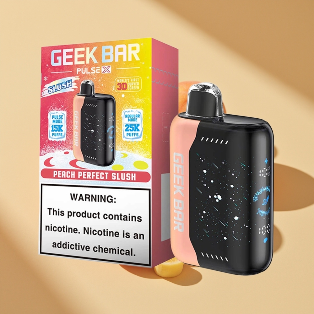 Geek Bar Pulse X 25000 Puffs Slush Edition Disposable Vape 18mL 0-5% Nicotine Dual Mesh Coil