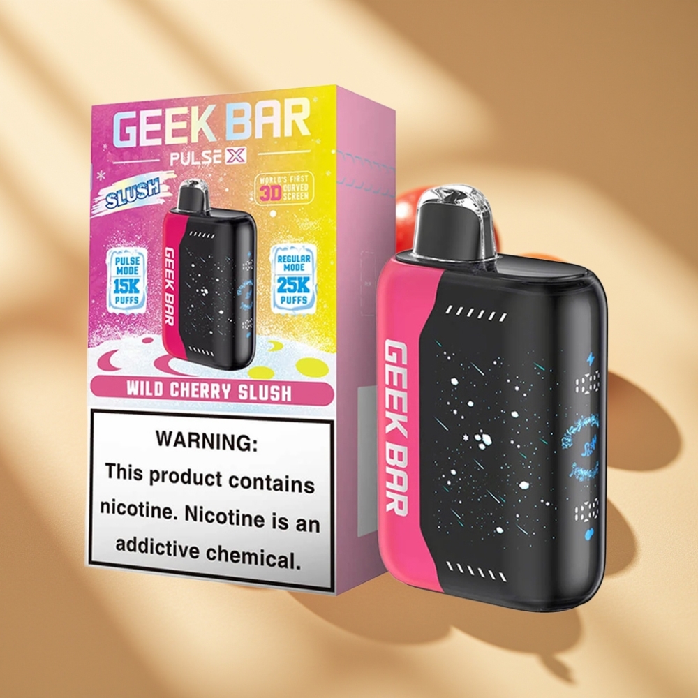 Geek Bar Pulse X 25000 Puffs Slush Edition Disposable Vape 18mL 0-5% Nicotine Dual Mesh Coil