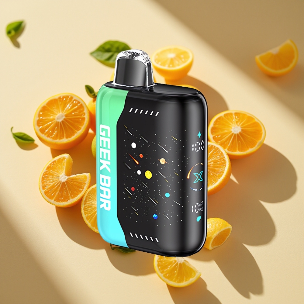 GEEK BAR Pulse X 42K Puffs Meteor Edition ATL Mint 820mAh Fast-Charging Dual Mesh Coil