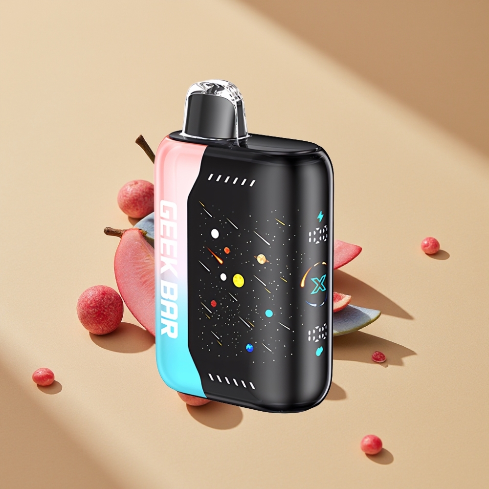 GEEK BAR Pulse X 42K Puffs Meteor Edition Pink & Blue with 820mAh Fast-Charging & Dual Mesh Coil