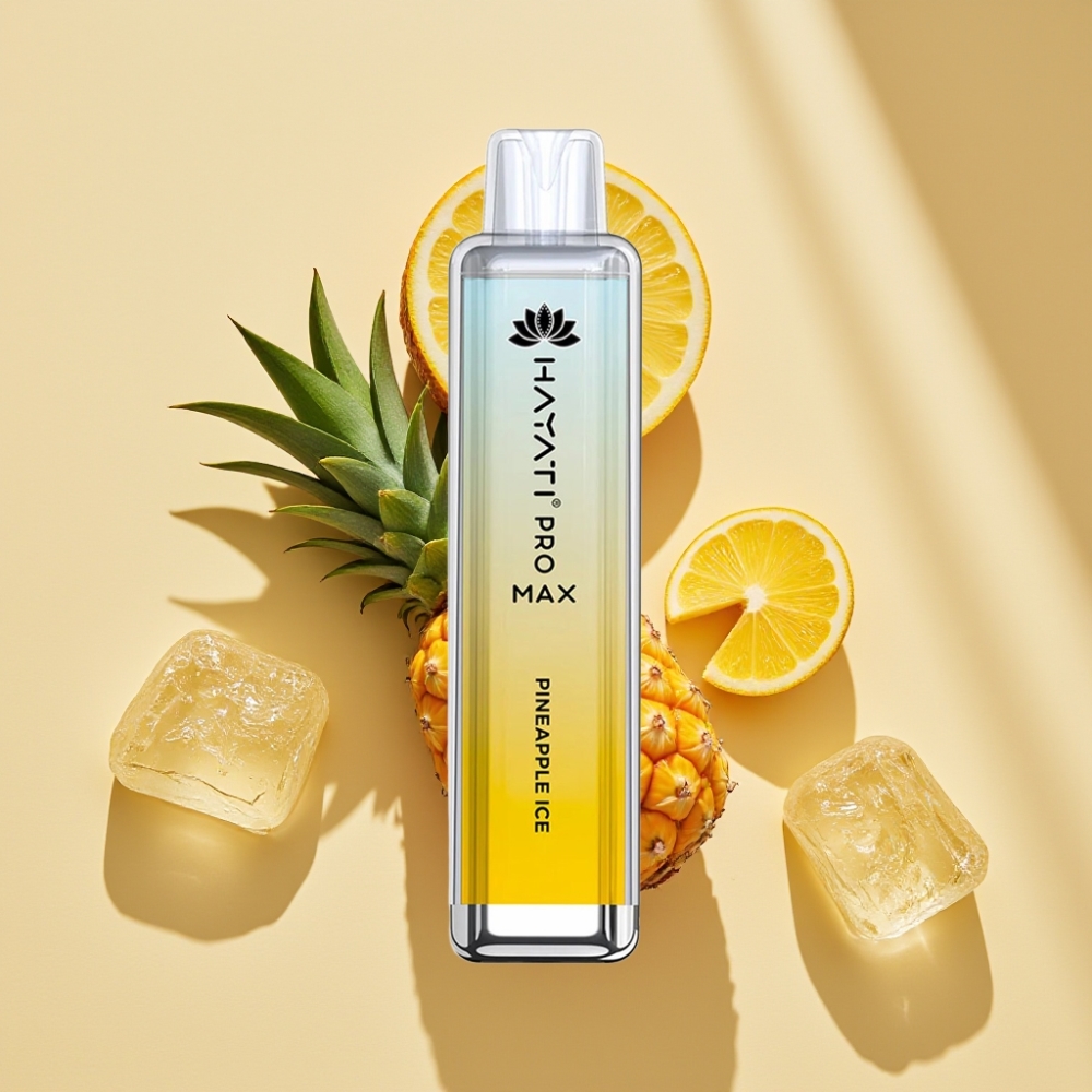 Hayati Pro Max 4000 Puffs 1400mAh Rechargeable Disposable Vape Pineapple Ice