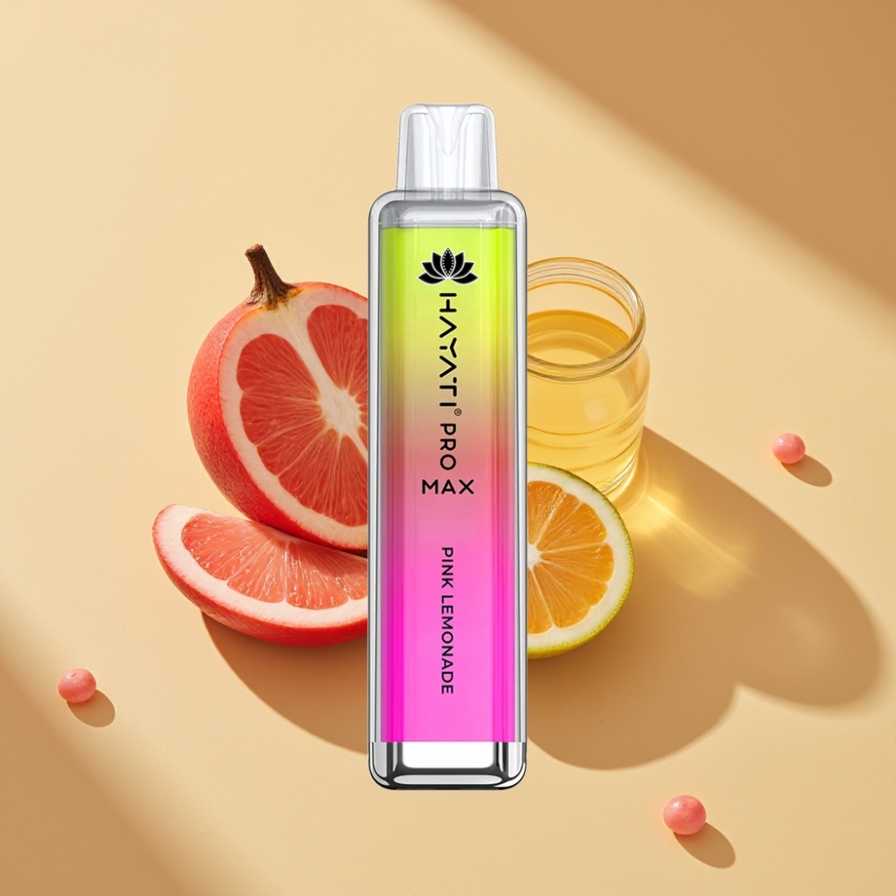 Hayati Pro Max 4000 Puffs 2ml/10ml 1400mAh Disposable Vape Pink Lemonade