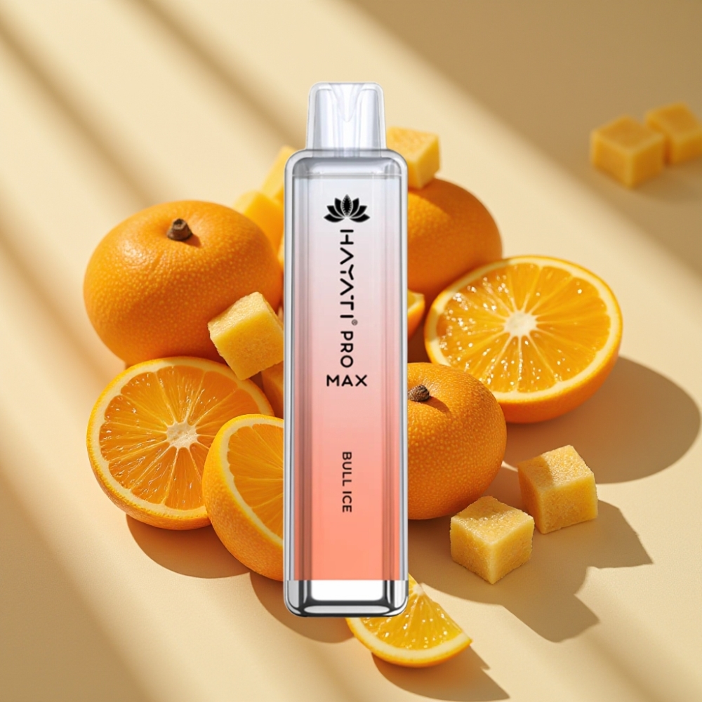 Hayati Pro Max 4000 Puffs Disposable Vape Bull Ice 2ml/10ml 1400mAh Dual Mesh