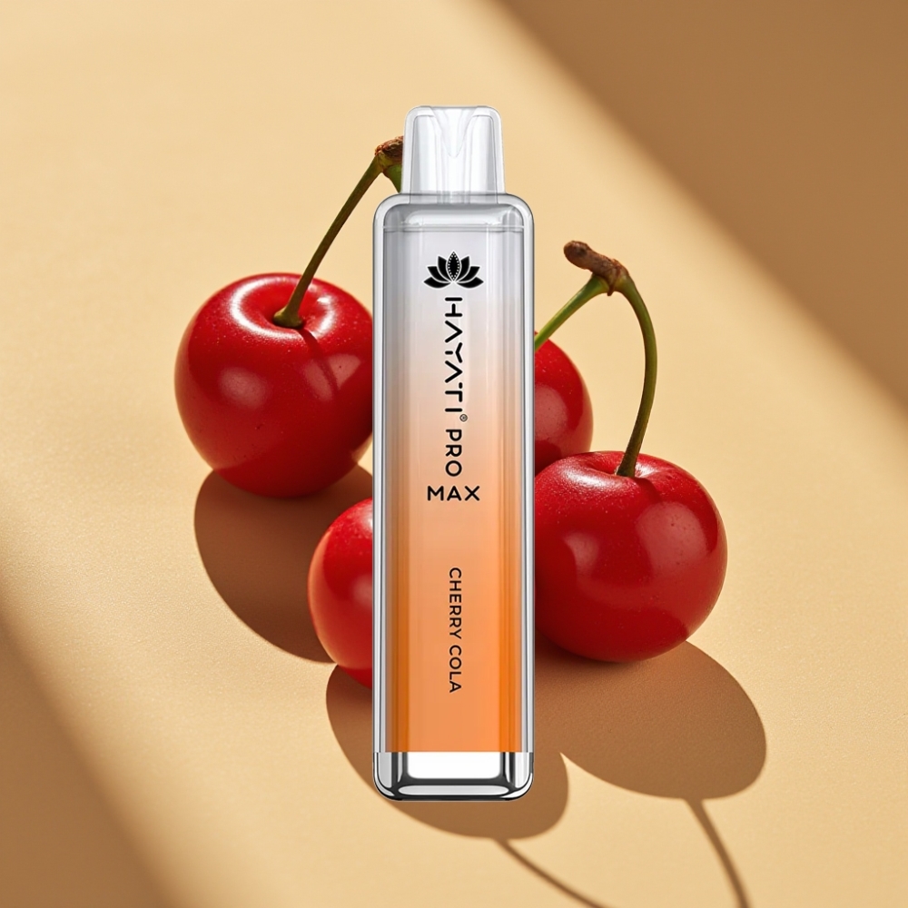 Hayati Pro Max 4000 Puffs Disposable Vape Cherry Cola 2ml/10ml 5% 1400mAh