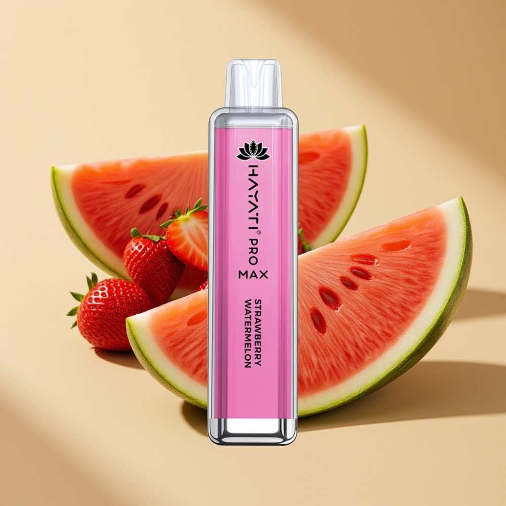 Hayati Pro Max 4000 Puffs Disposable Vape Strawberry Watermelon 2ml/10ml 1400mAh