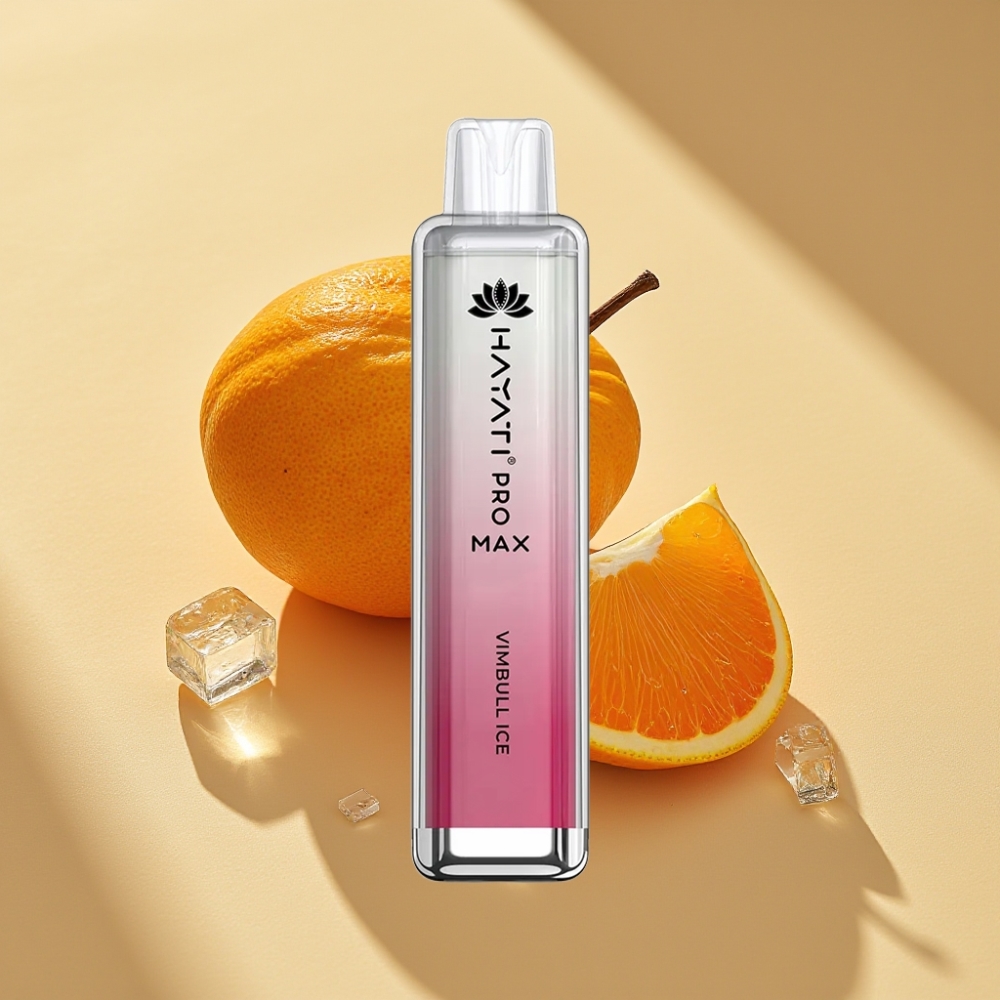 Hayati Pro Max 4000 Puffs Dual Mesh Rechargeable Disposable Vape Vimbull Ice