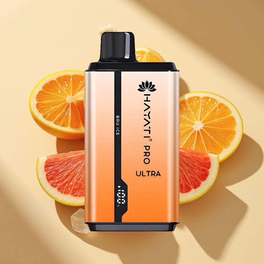 Hayati Pro Ultra 15000 Puffs 850mAh 24ml 2% Bru Ice