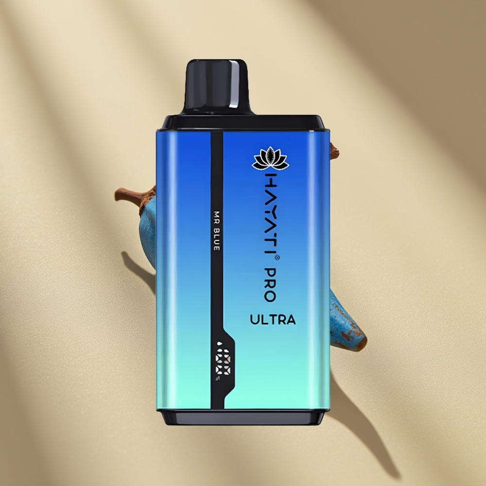 Hayati Pro Ultra 15000 Puffs 850mAh 24ml 2% Mr Blue Disposable Vape