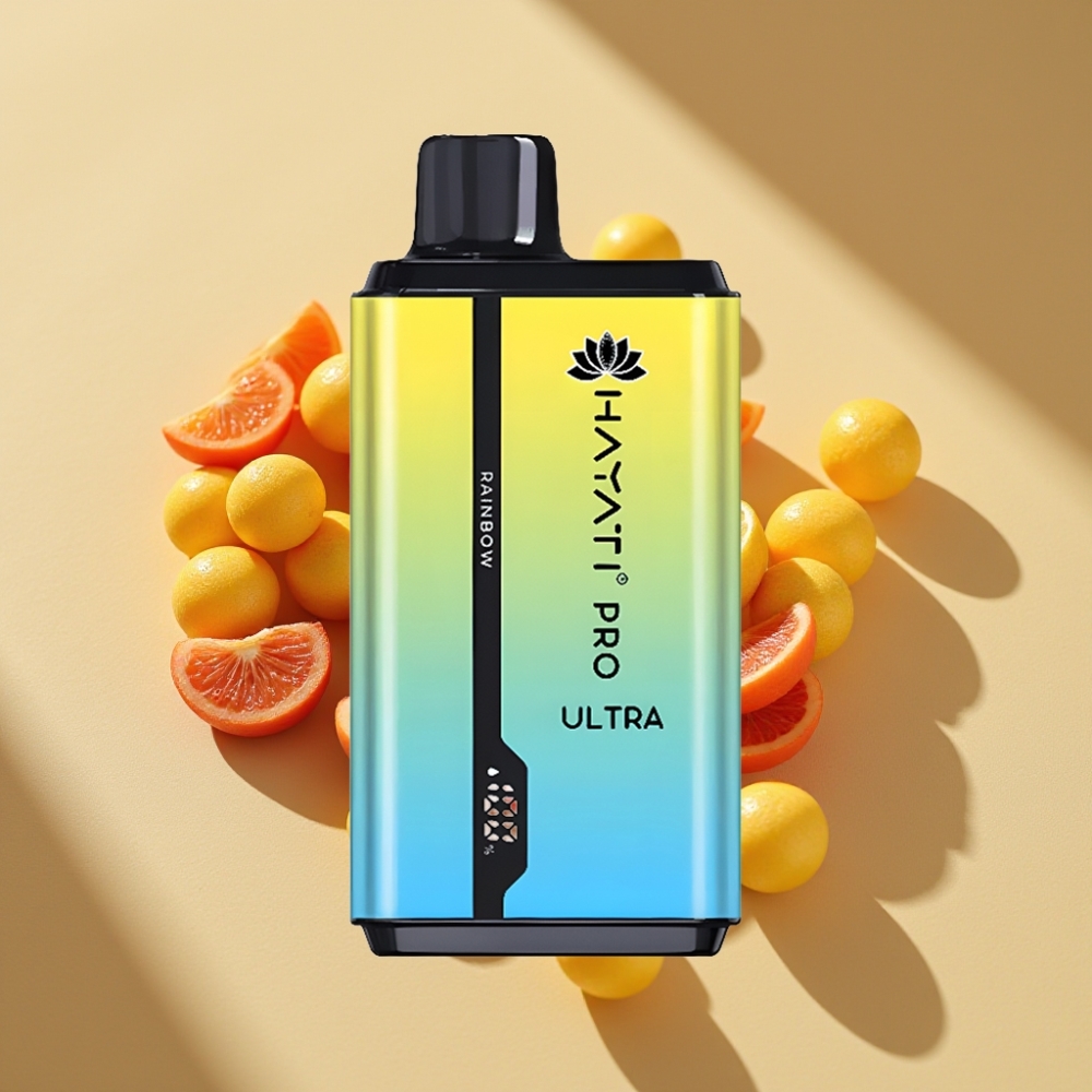 Hayati Pro Ultra 15000 Puffs 850mAh 24ml 2% Rainbow