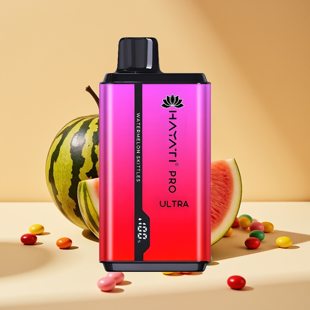 Hayati Pro Ultra 15000 Puffs 850mAh 24ml 2% Watermelon Skittles
