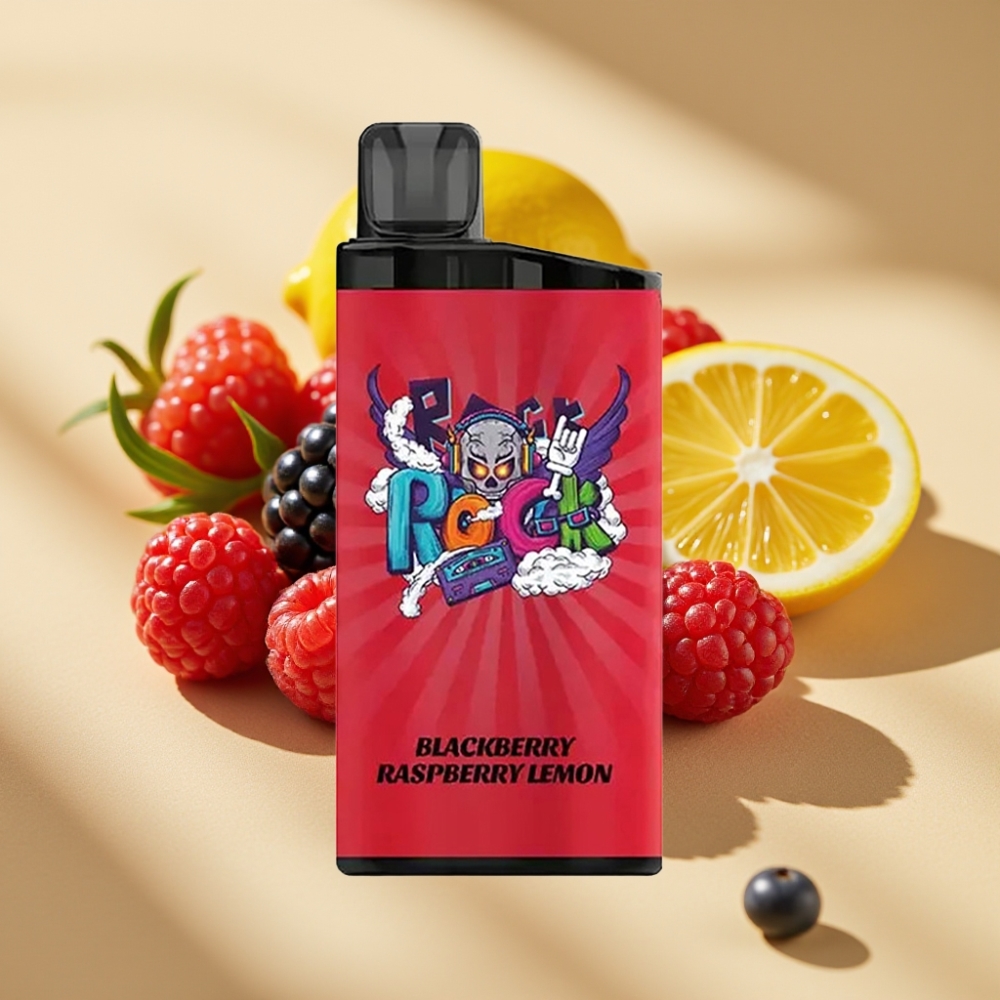 IGET Bar 3500 Puffs 1400mAh 1.2Ohm Mesh Disposable Vape Blackberry Raspberry Lemon