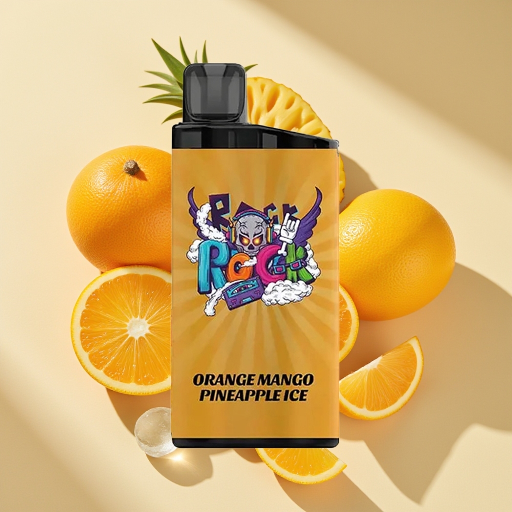 IGET Bar 3500 Puffs 1400mAh 1.2Ohm Mesh Disposable Vape Orange Mango Pineapple Ice