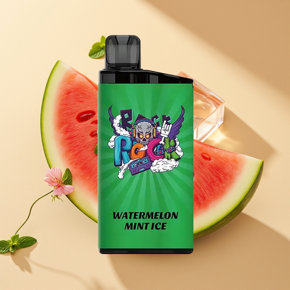 IGET Bar 3500 Puffs 1400mAh 1.2Ohm Mesh Disposable Vape Watermelon Mint Ice