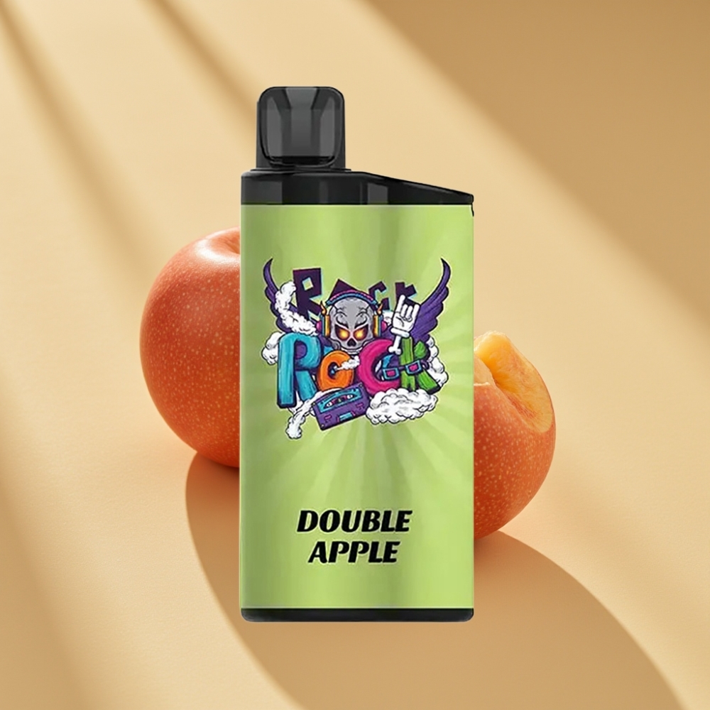 IGET Bar 3500 Puffs 1400mAh 1.2 Ohm Mesh Disposable Vape Double Apple