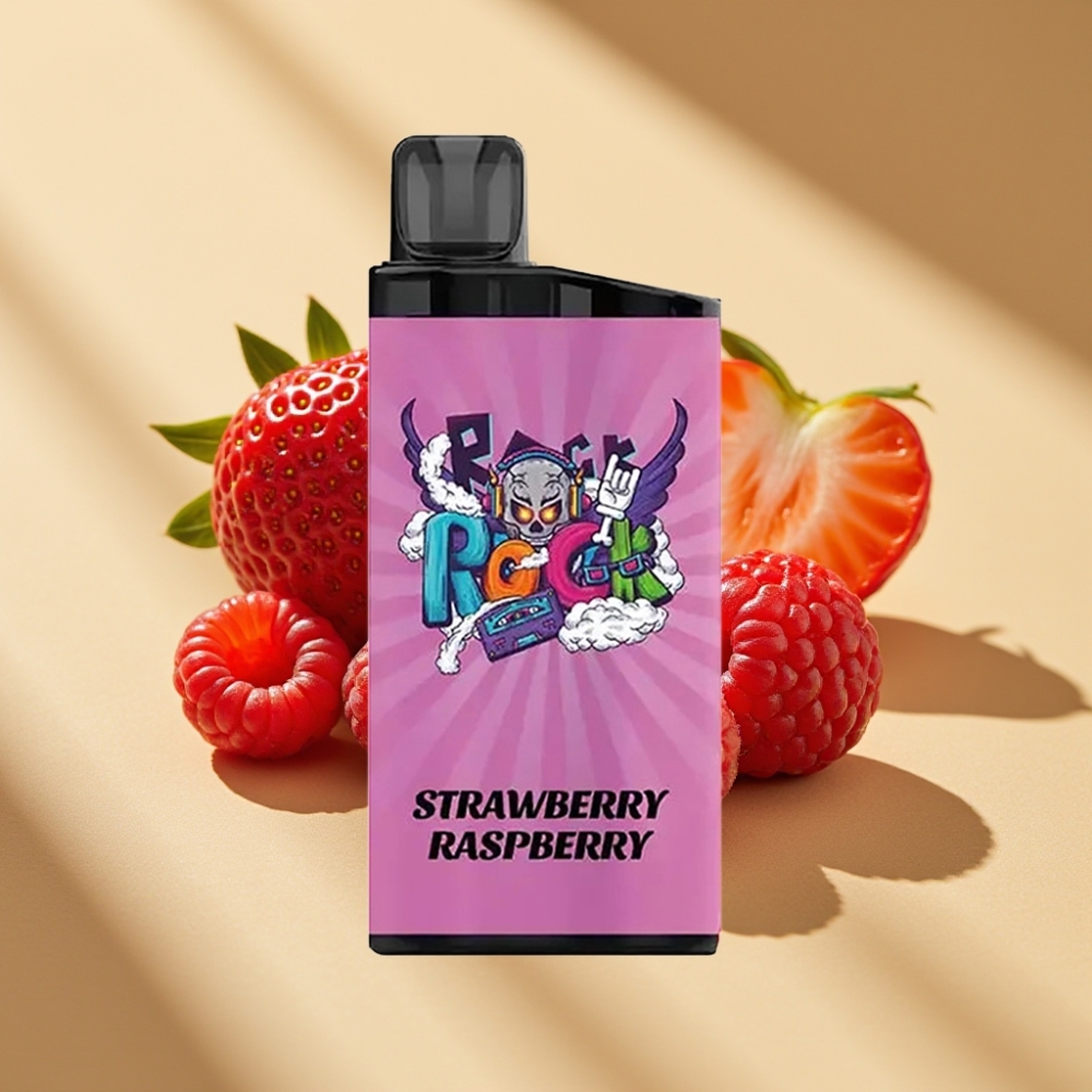 IGET Bar 3500 Puffs 1400mAh Disposable Vape Strawberry Raspberry
