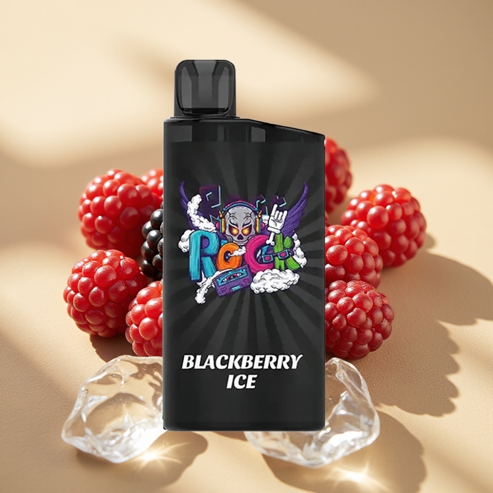 IGET Bar 3500 Puffs 1400mAh Mesh Coil Disposable Vape Blackberry Ice