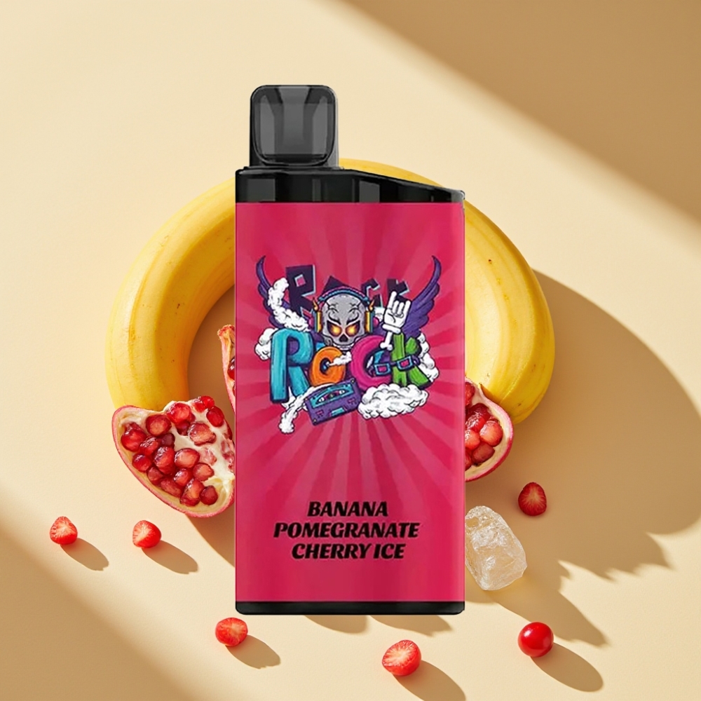 IGET Bar 3500 Puffs Disposable Vape Banana Pomegranate Cherry Ice 1400mAh 1.2Ohm Mesh