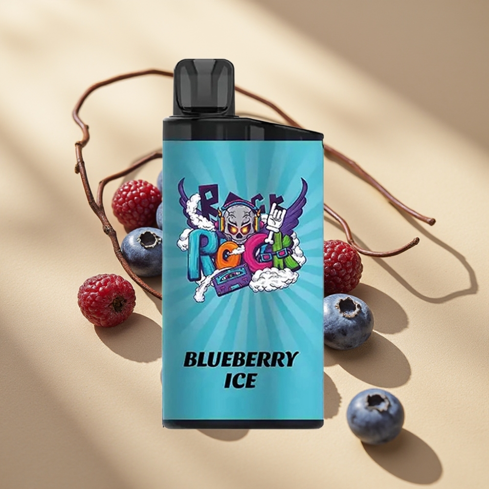 IGET Bar 3500 Puffs Disposable Vape Blueberry Ice 1400mAh 1.2 Ohm Mesh Coil