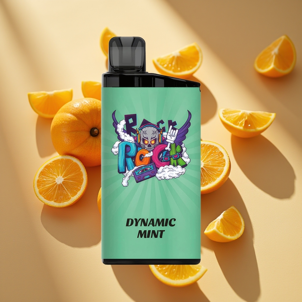 IGET Bar 3500 Puffs Disposable Vape Dynamic Munt 1400mAh 1.2 Ohm Mesh