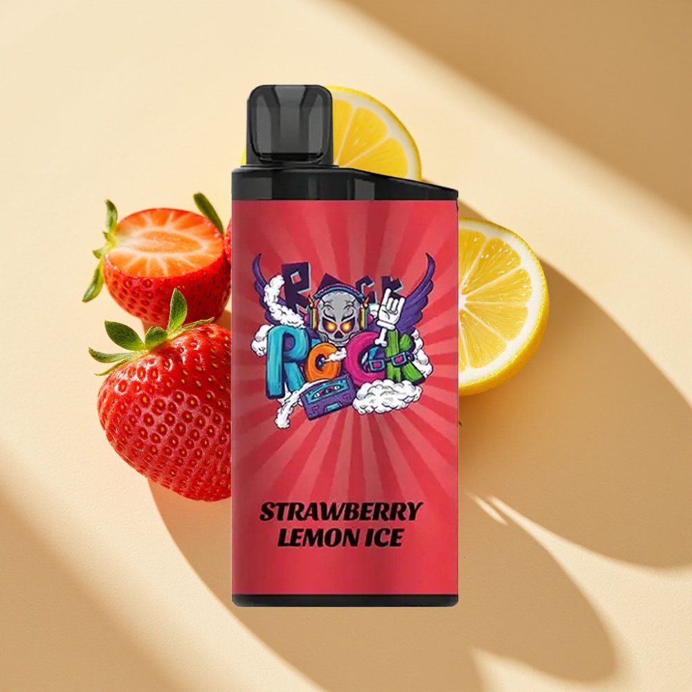 IGET Bar 3500 Puffs Strawberry Lemon Ice Disposable Vape 1400mAh 1.2 Ohm Mesh Coil