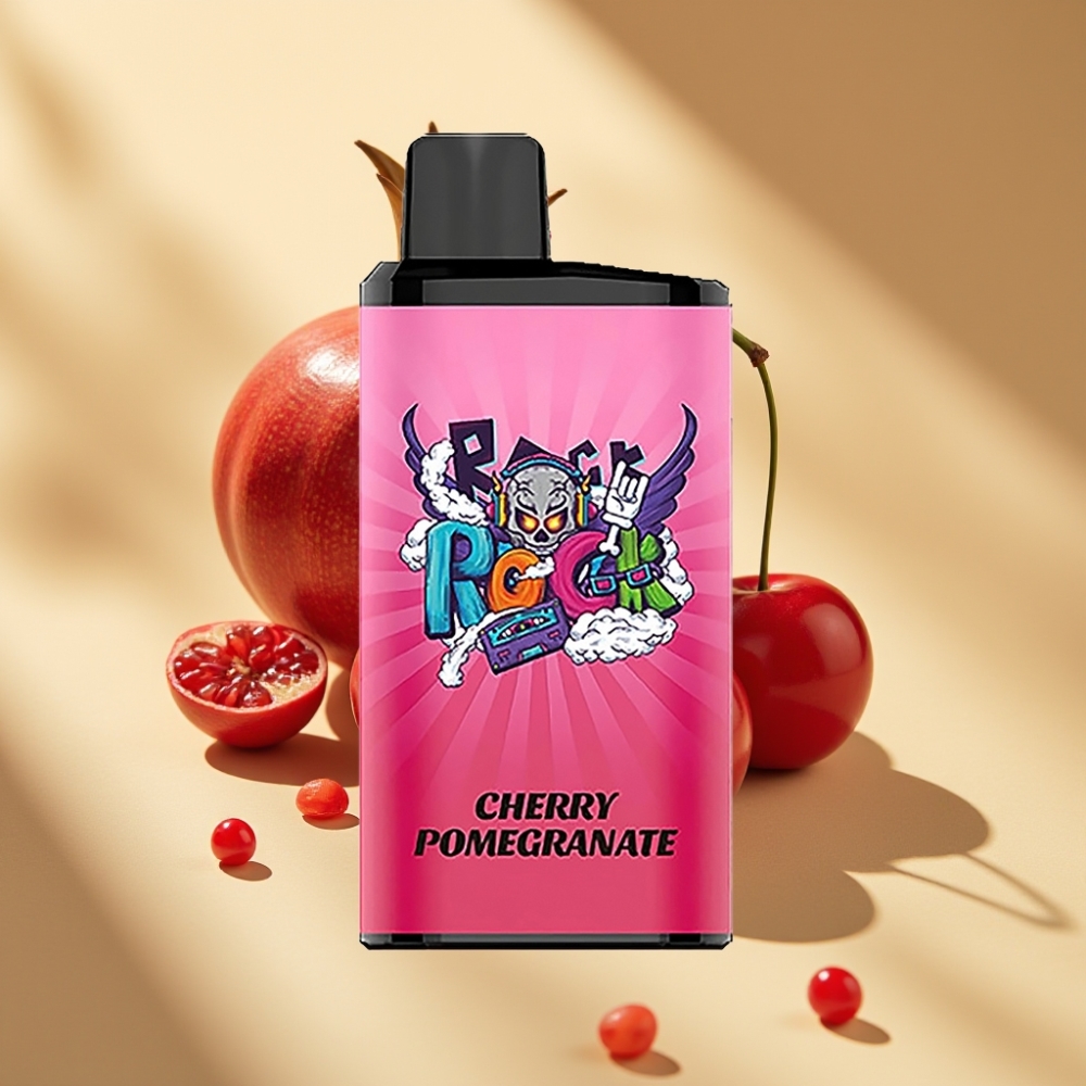 IGET Bar Pro 10000 Puffs 2000mAh 1.2Ohm Mesh Disposable Vape Cherry Pomegranate