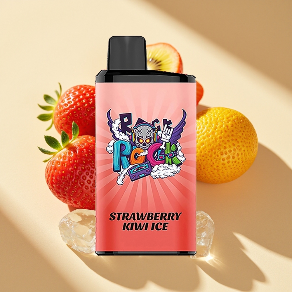 IGET Bar Pro 10000 Puffs 2000mAh 1.2Ohm Mesh Disposable Vape Strawberry Kiwi Ice
