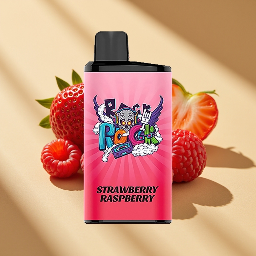 IGET Bar Pro 10000 Puffs 2000mAh 1.2Ohm Strawberry Raspberry Disposable Vape