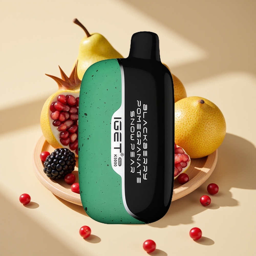 IGET Moon K5000 Puffs 81.5g 1.35Ohm Blackberry Pomegranate Snow Pear