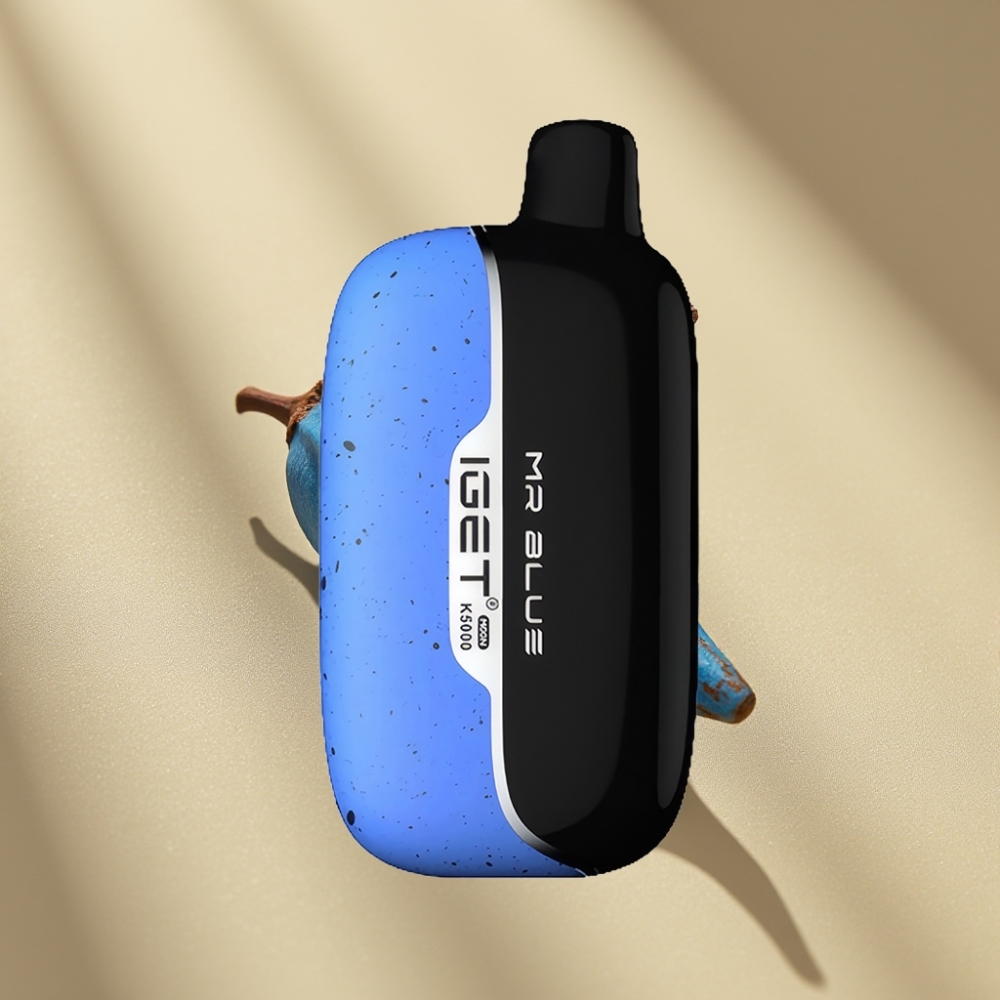 IGET Moon K5000 Puffs Disposable Vape Mr Blue PC Material Mesh Coil 1.35 Ohm