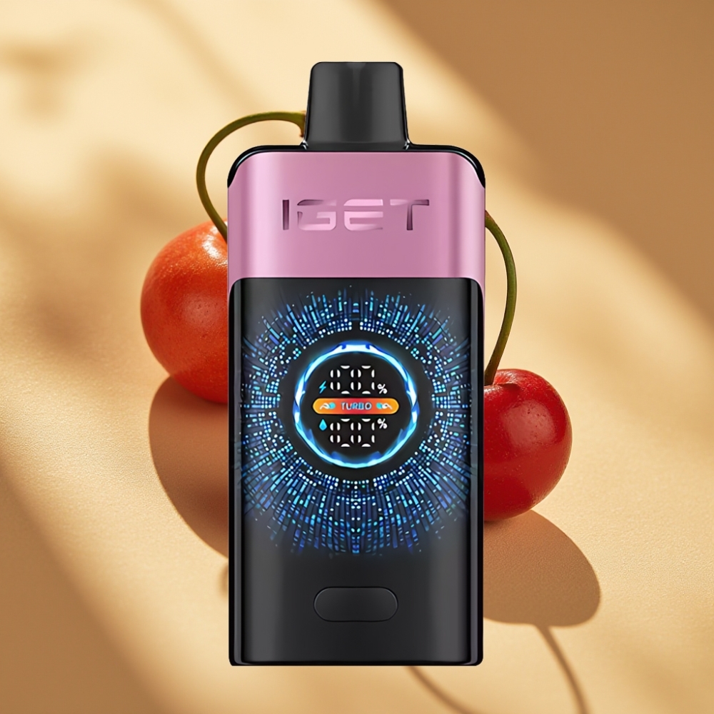 IGET ONE 12000 Puffs Disposable Vape Cherry Monster 2700mAh 0.6ohm Dual Mesh