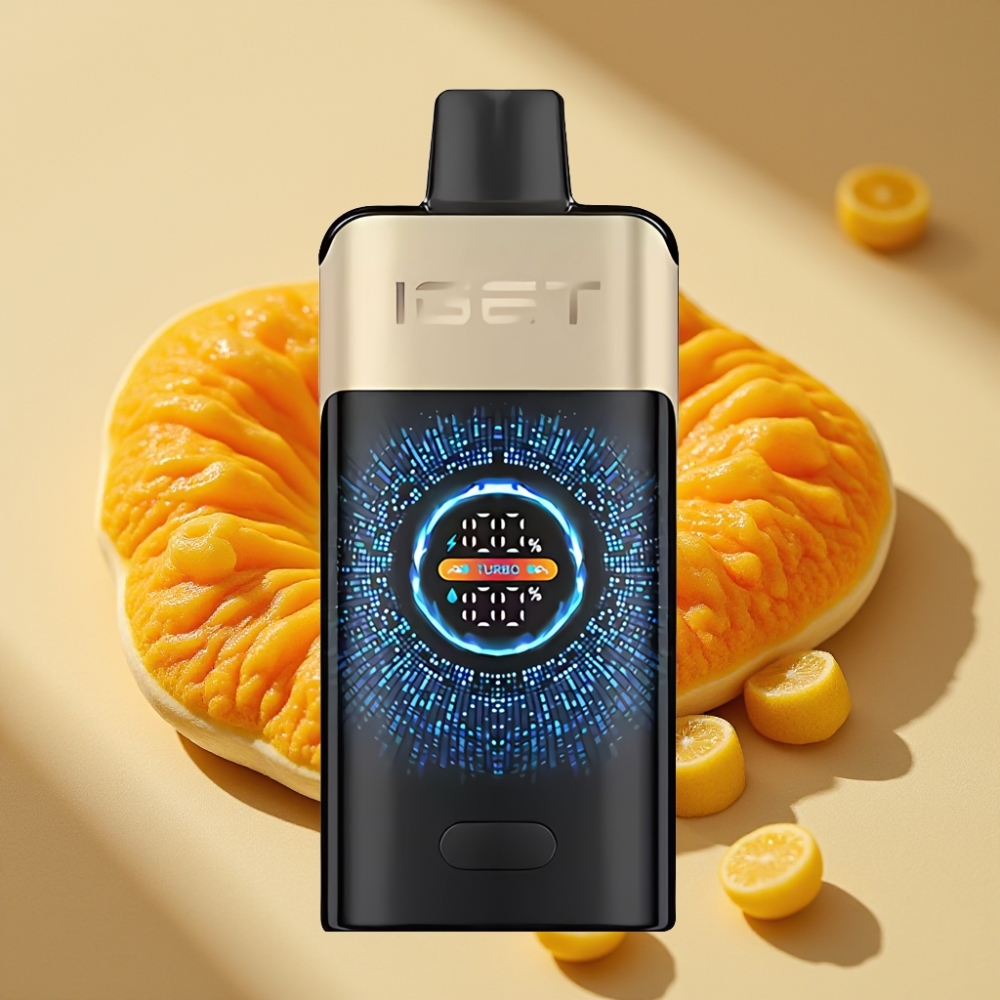 IGET ONE 12000 Puffs Disposable Vape Tropical Orange Monster 2700mAh Dual Mesh Coil