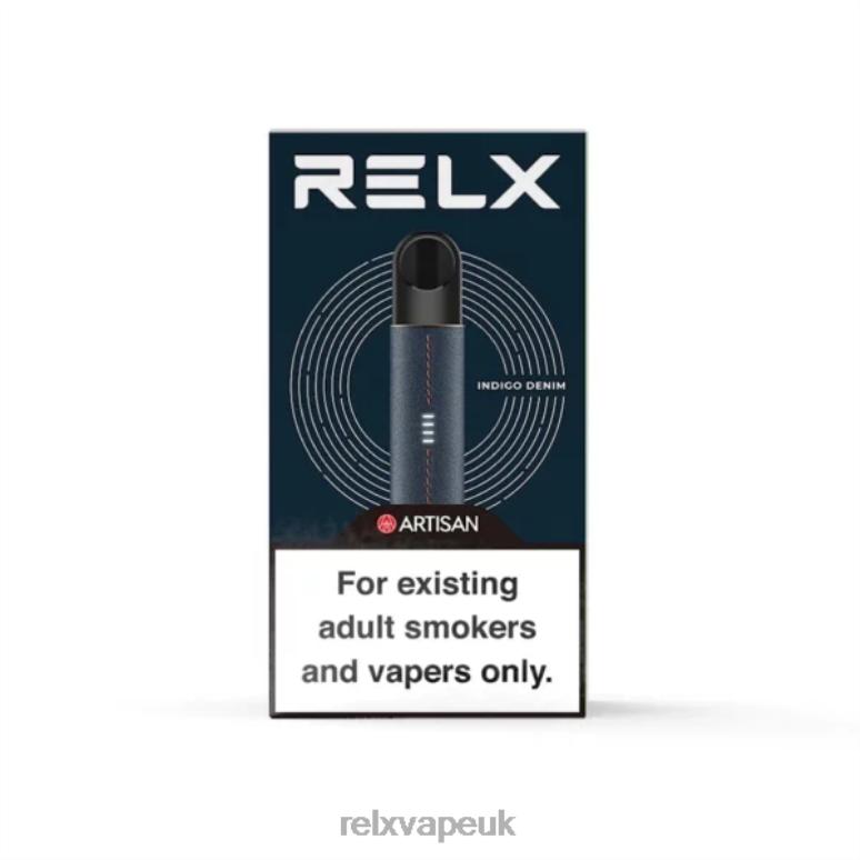 Dark Blue - RELX pods London - 4DL0X75 RELX Infinity Plus Artisan Device