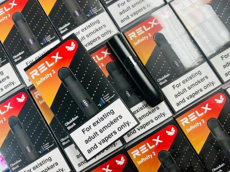 Obsidian Black - RELX pods price - 4DL0X66 RELX Infinity 2 Vape Device