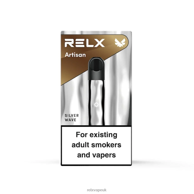 Silver Wave - RELX pods London - 4DL0X65 RELX Metal Artisan Device